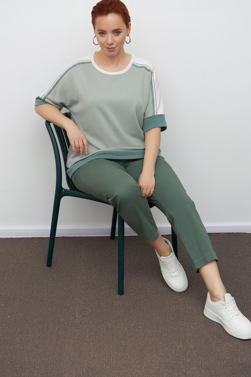 Пуловер Frapp с полосками