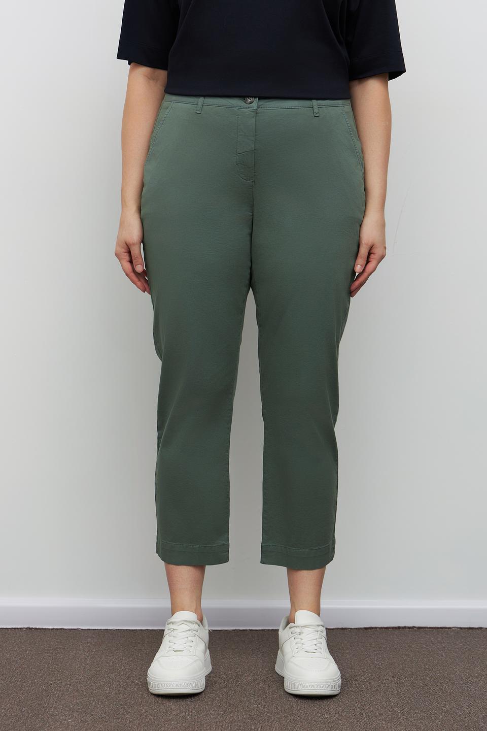 Брюки кюлоты Frapp хаки