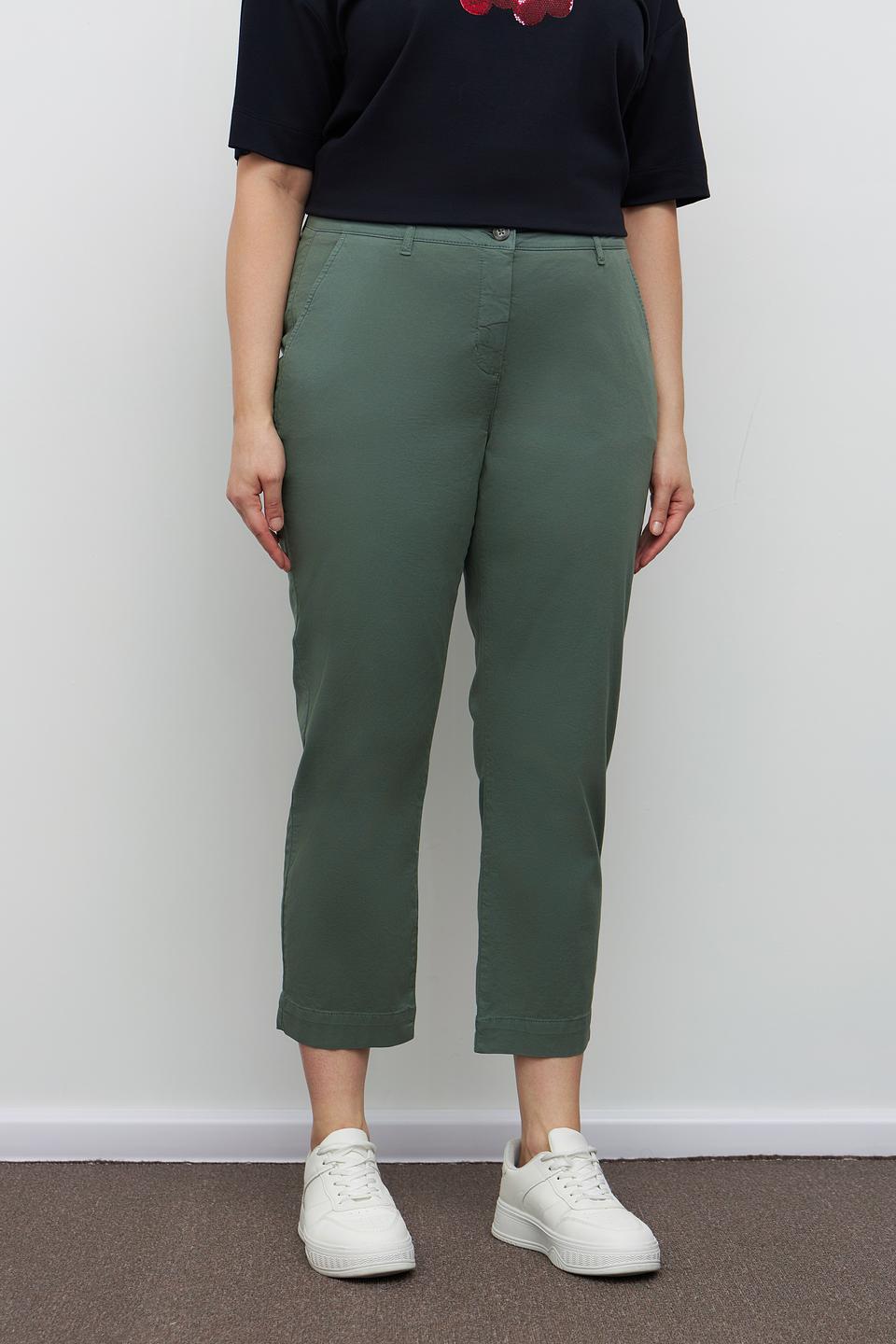 Брюки кюлоты Frapp хаки