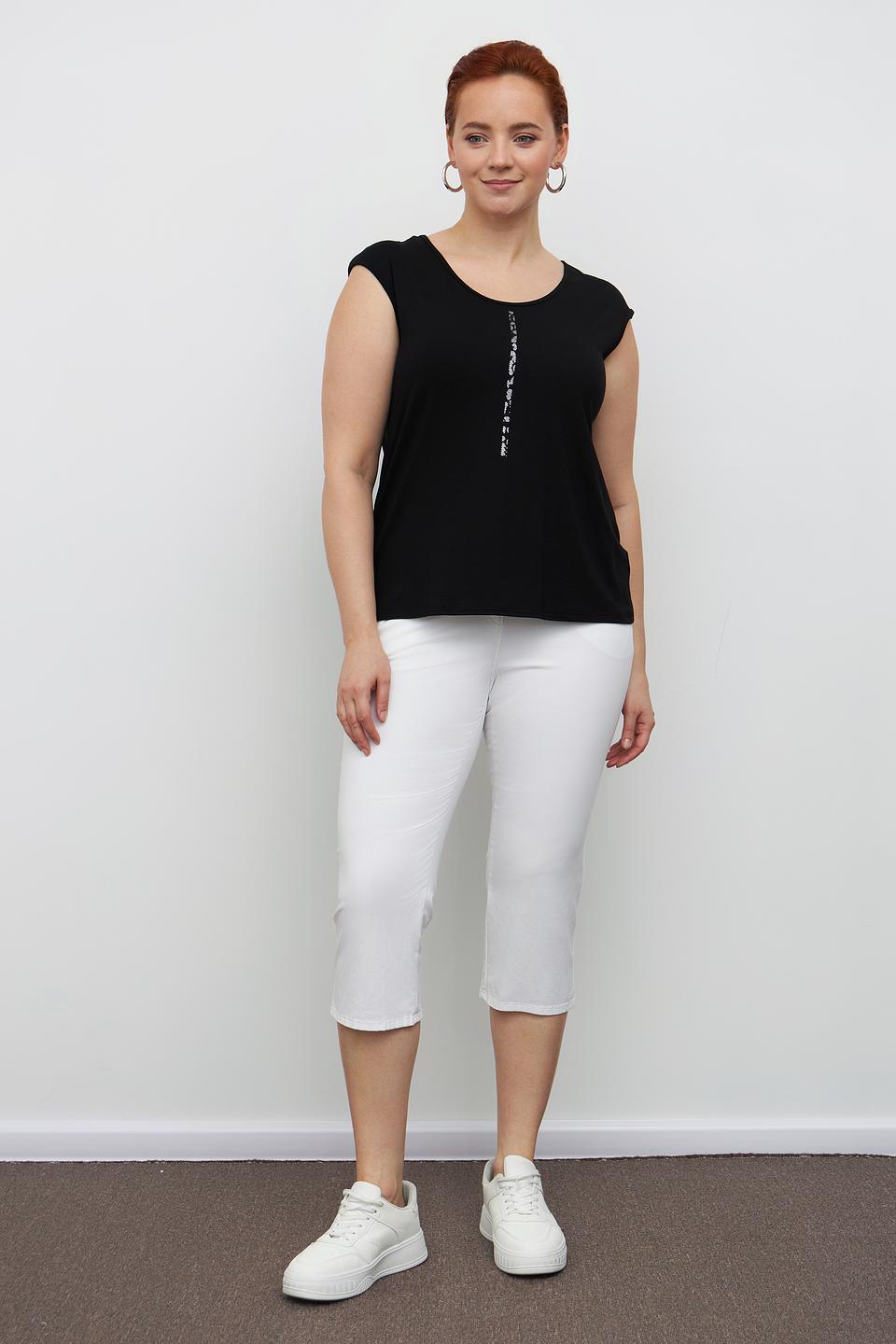 Бриджи Relaxed by Toni белые