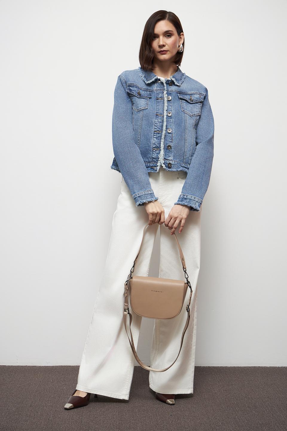 Сумка Bugatti бежевая