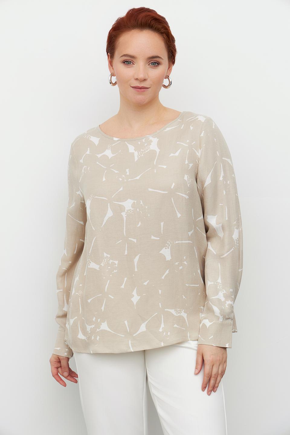 Блуза Margittes с принтом
