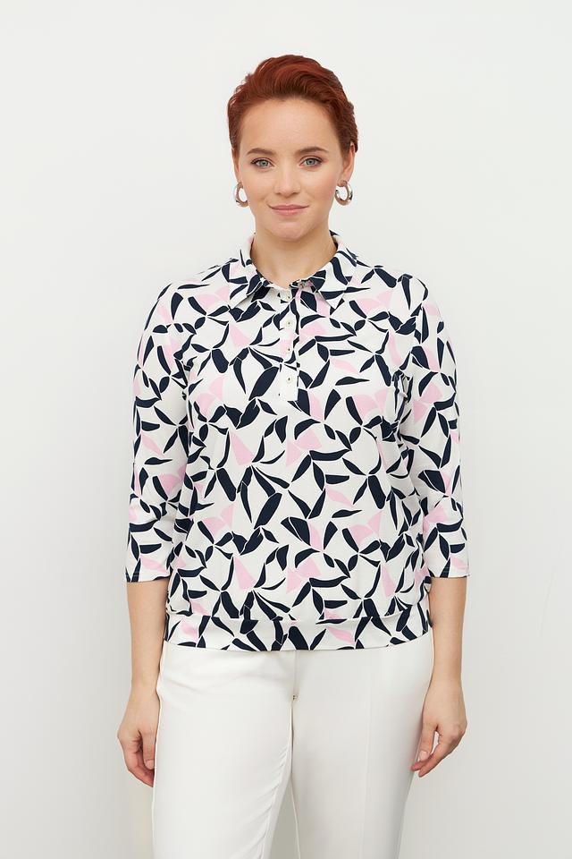 Блузка Frank Walder с принтом
