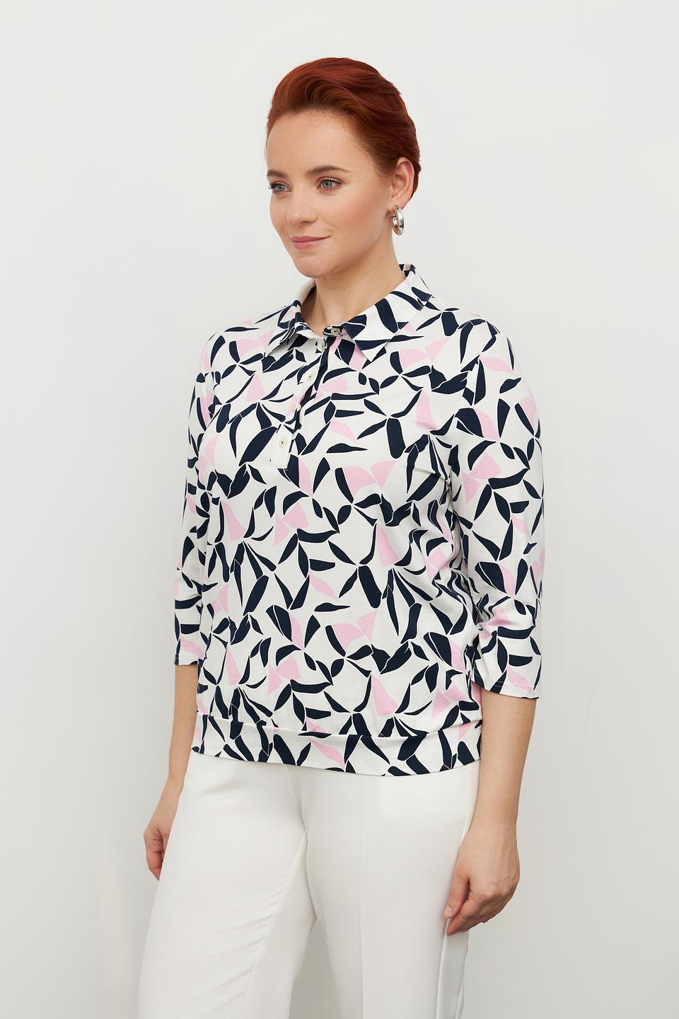 Блузка Frank Walder с принтом