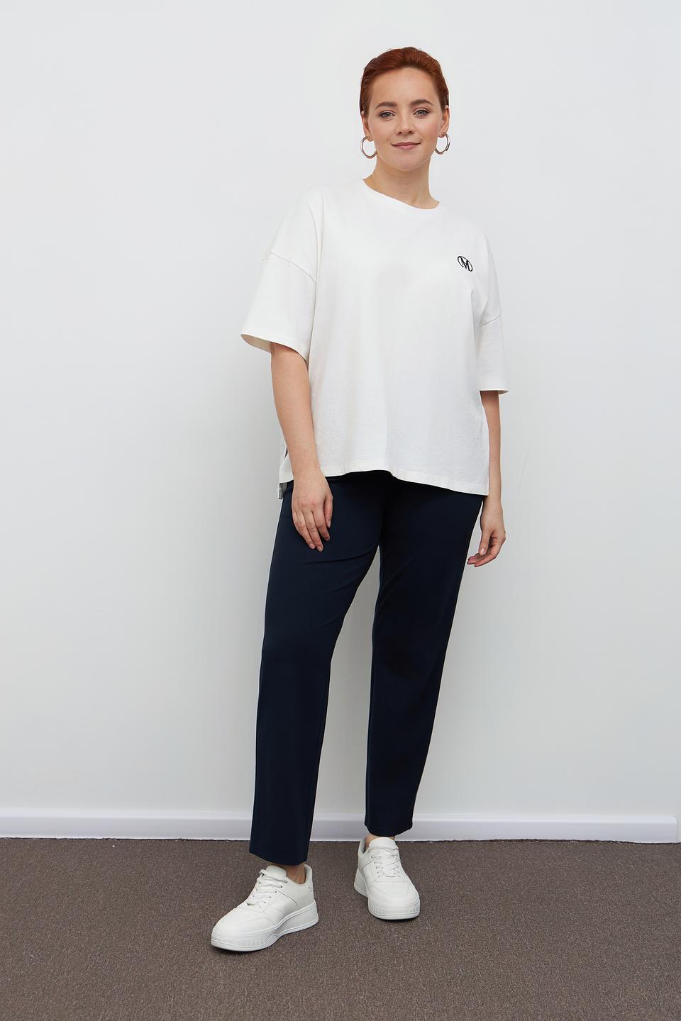 Брюки Frank Walder классические темно-синие