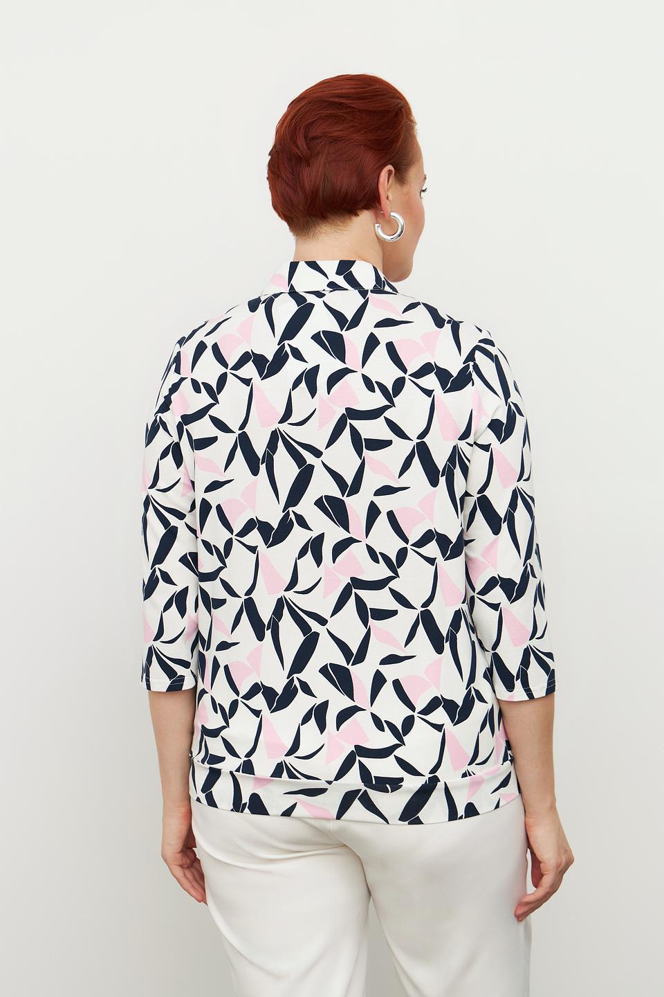 Блузка Frank Walder с принтом