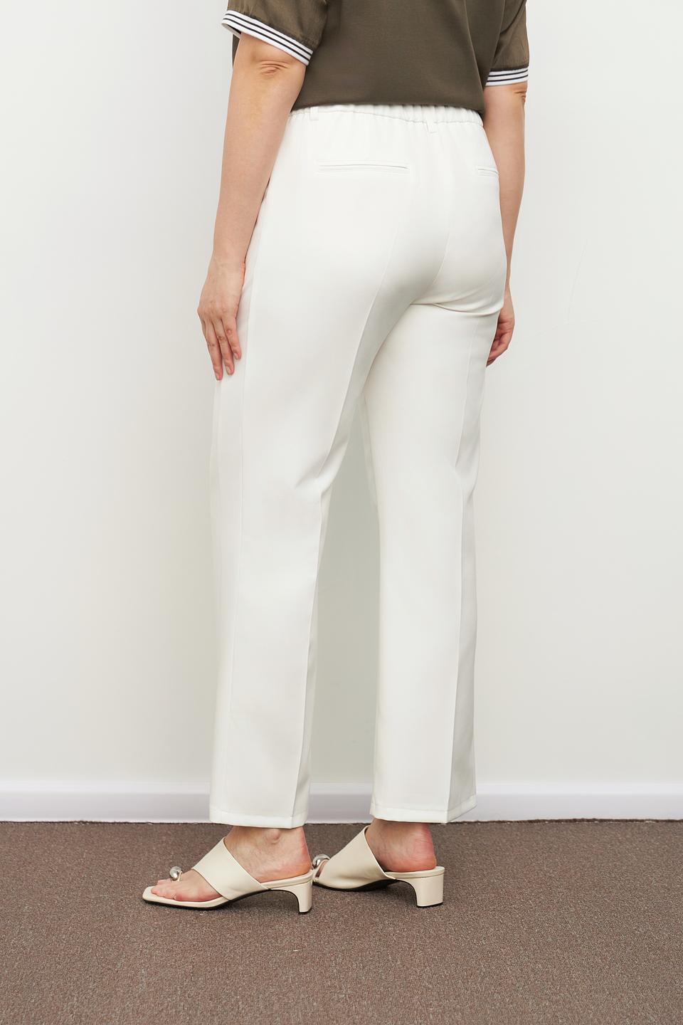 Брюки классические Anna Montana белые