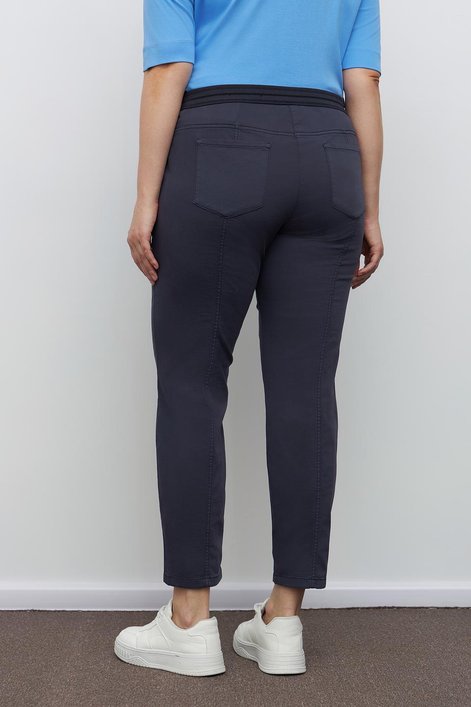 Брюки классические Luisa Cerano темно-синие