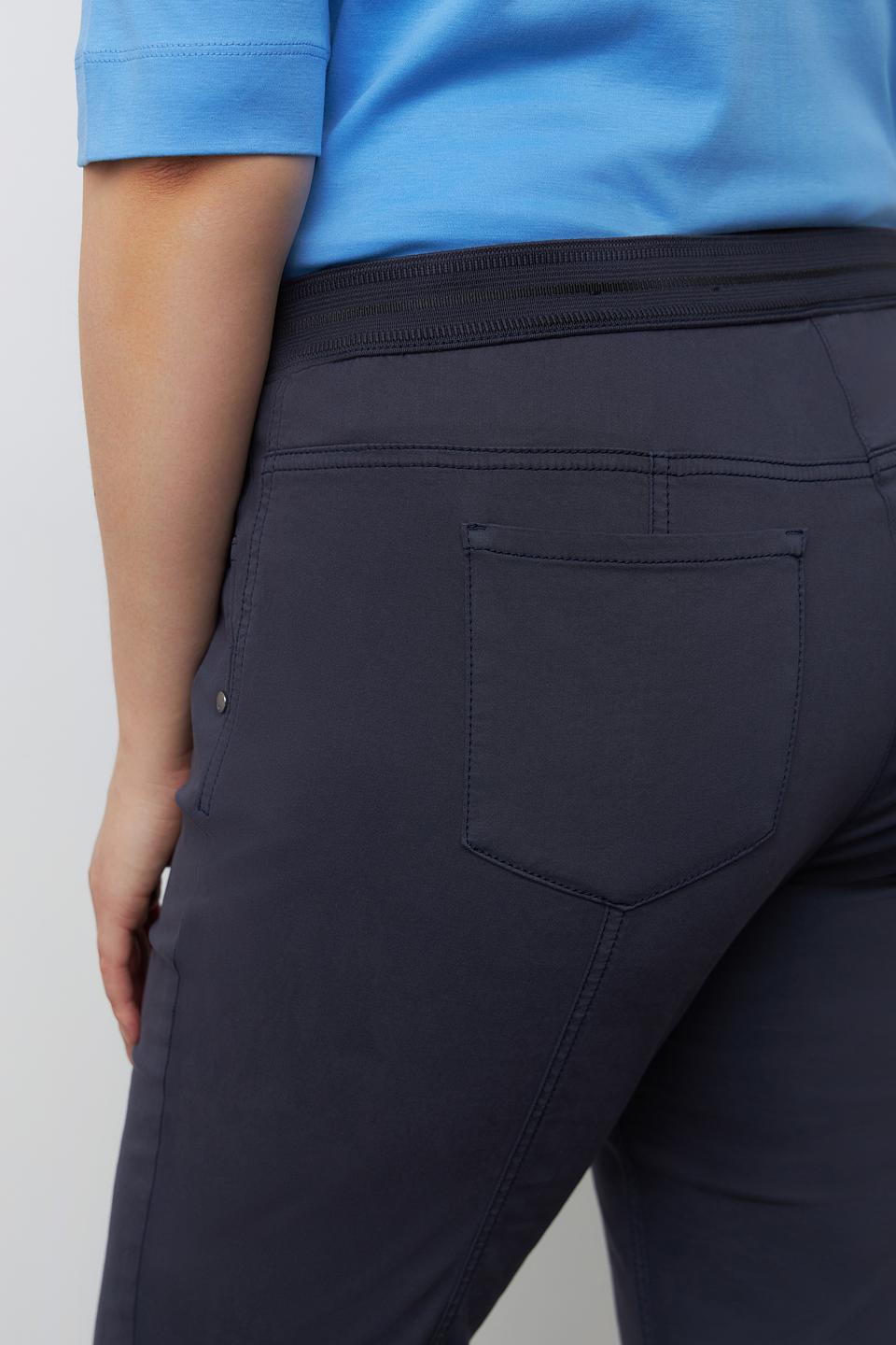 Брюки классические Luisa Cerano темно-синие