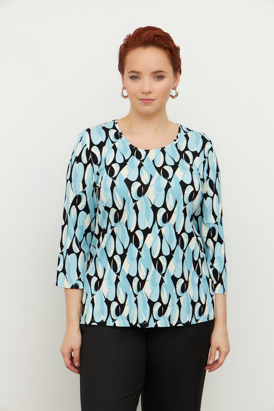 Футболка Barbara Lebek с принтом