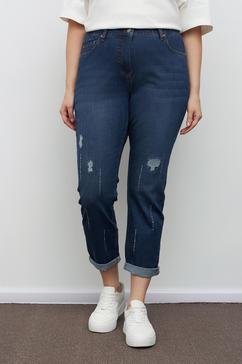 Джинсы Doris Streich с рваностями