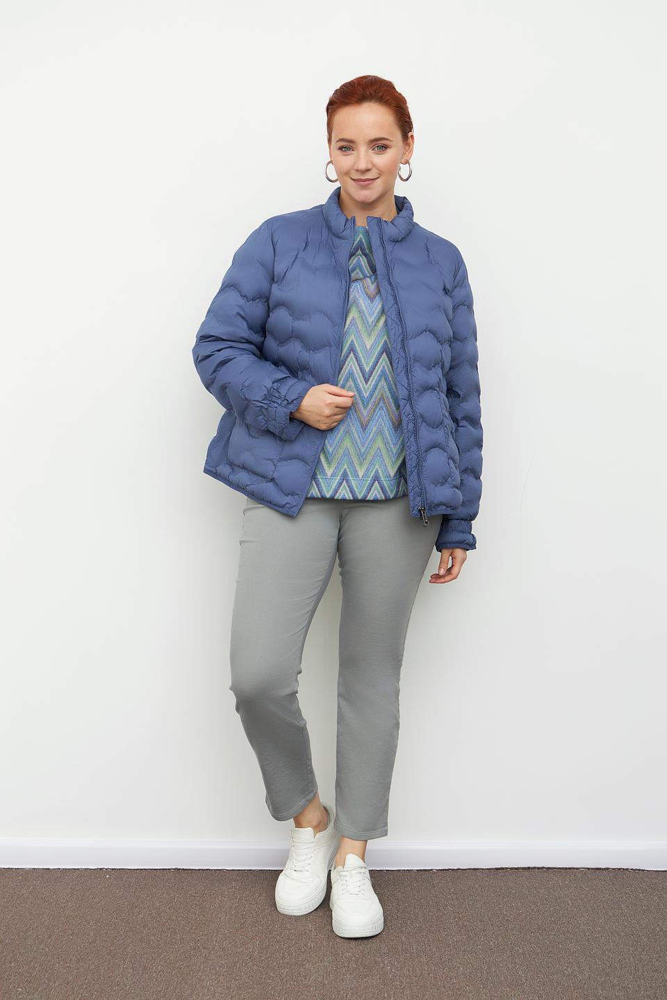 Куртка Bugatti стеганая голубая