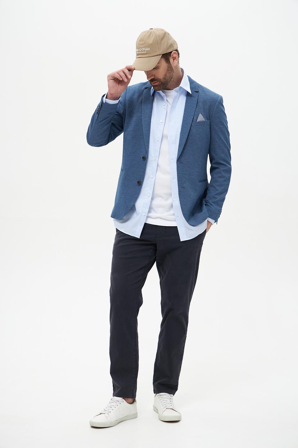 Брюки классические Lerros темно-синие