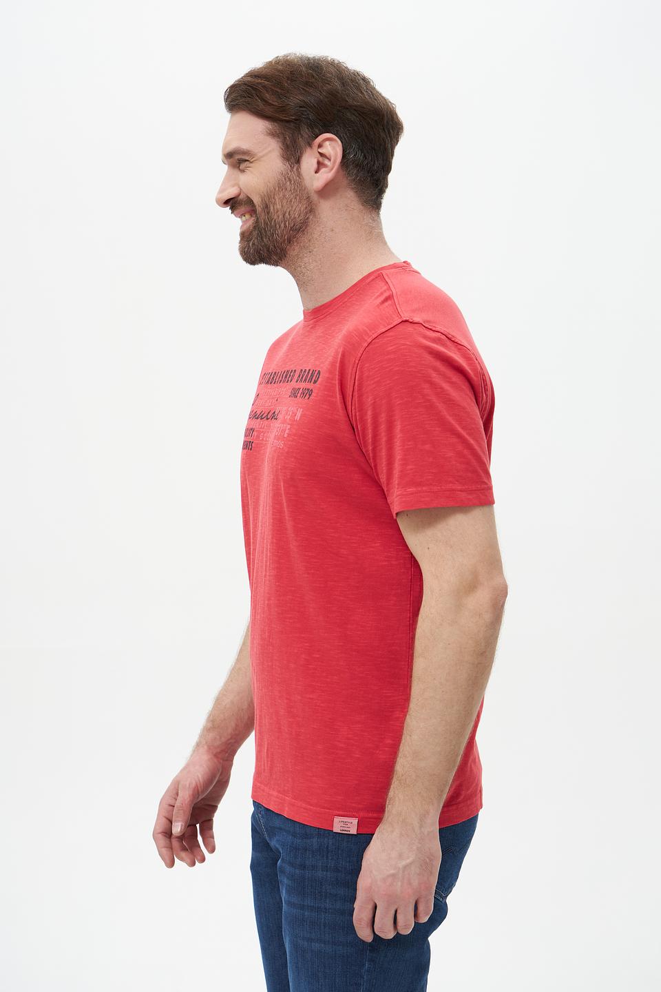 Футболка Lerros с принтом красный