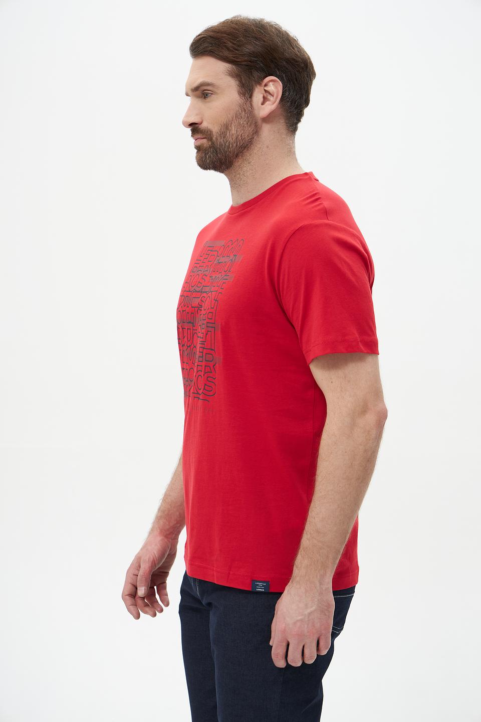 Футболка Lerros красный с логотипом