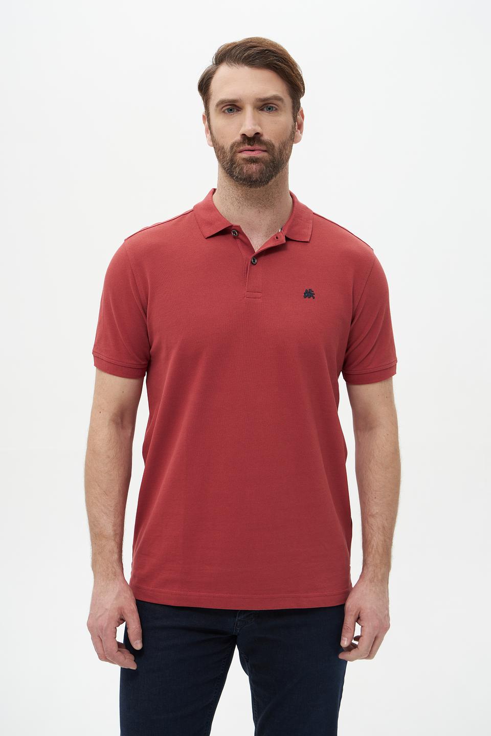 Поло Lerros терракотовый