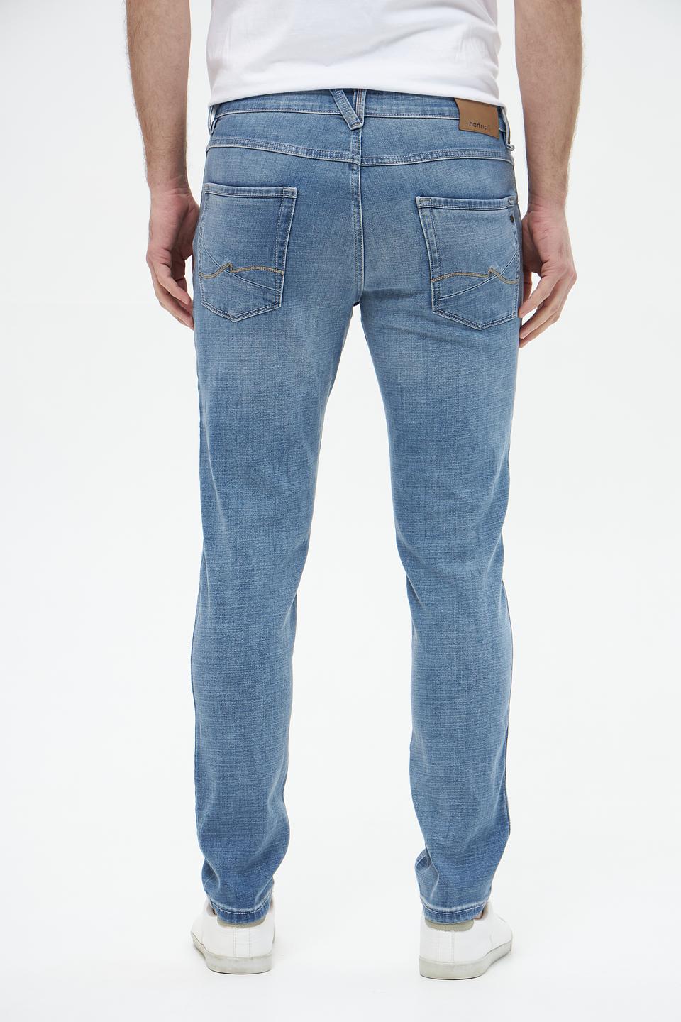 Джинсы Hattric Slim Fit голубые