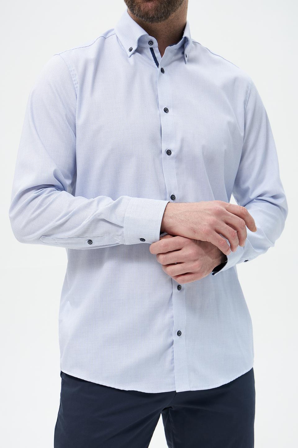 Рубашка Venti men голубая