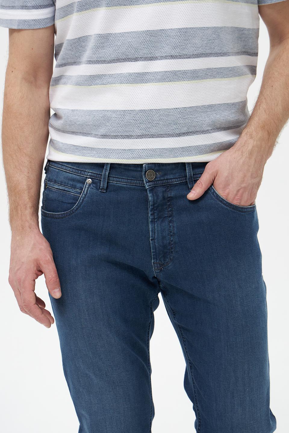 Джинсы Gardeur синие slim fit