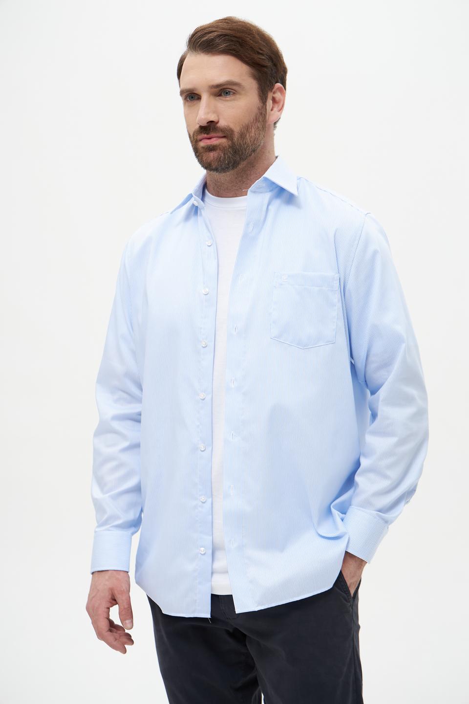 Рубашка Casa Moda голубая