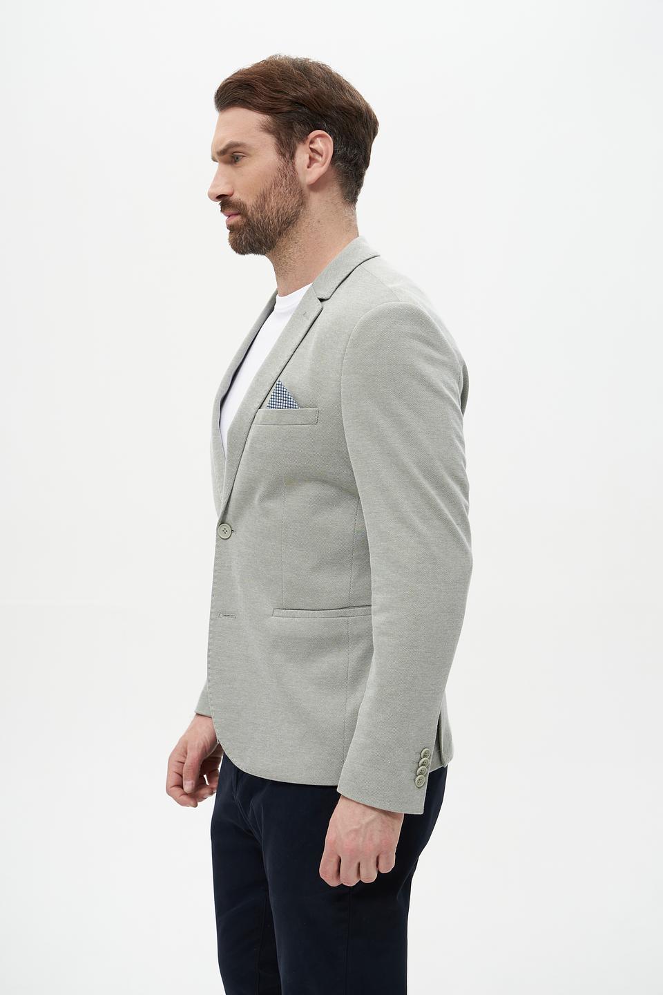Пиджак Calamar серый приталенный