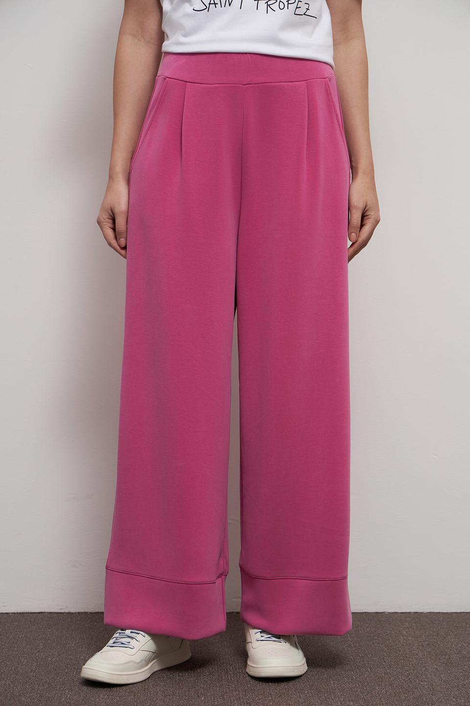 Брюки палаццо Rich and Royal фуксия