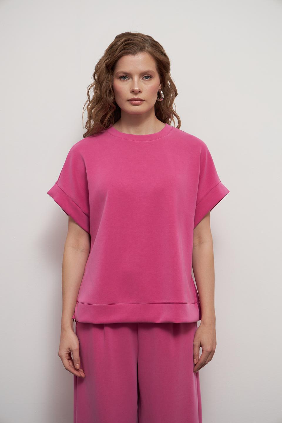 Пуловер Rich and Royal фуксия