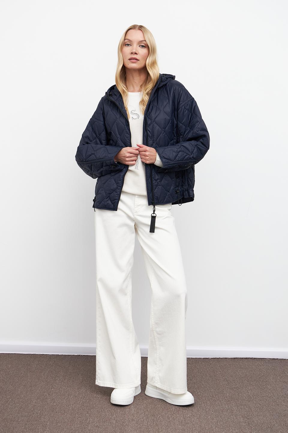 Куртка Cinque стеганая синяя