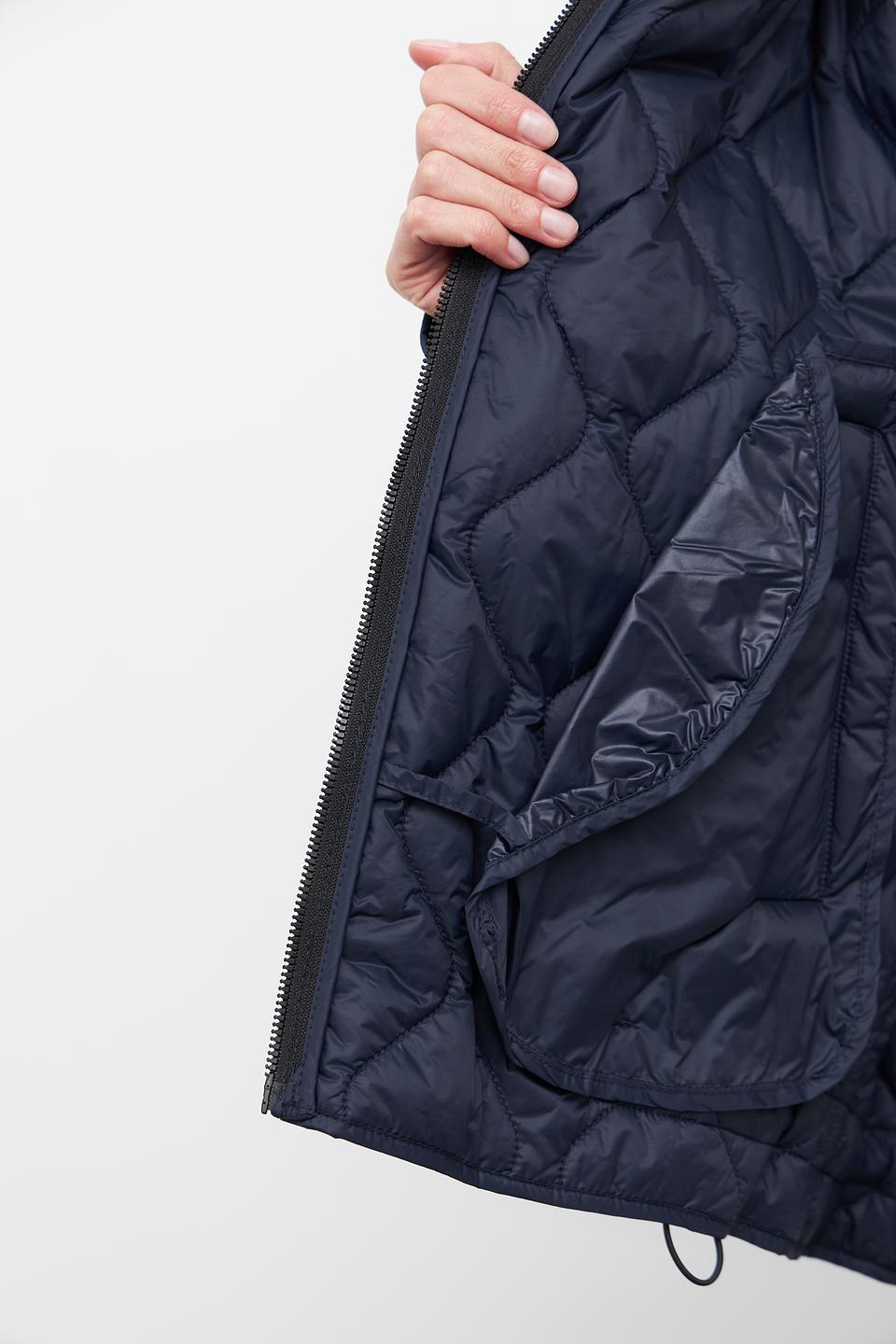 Куртка Cinque стеганая синяя