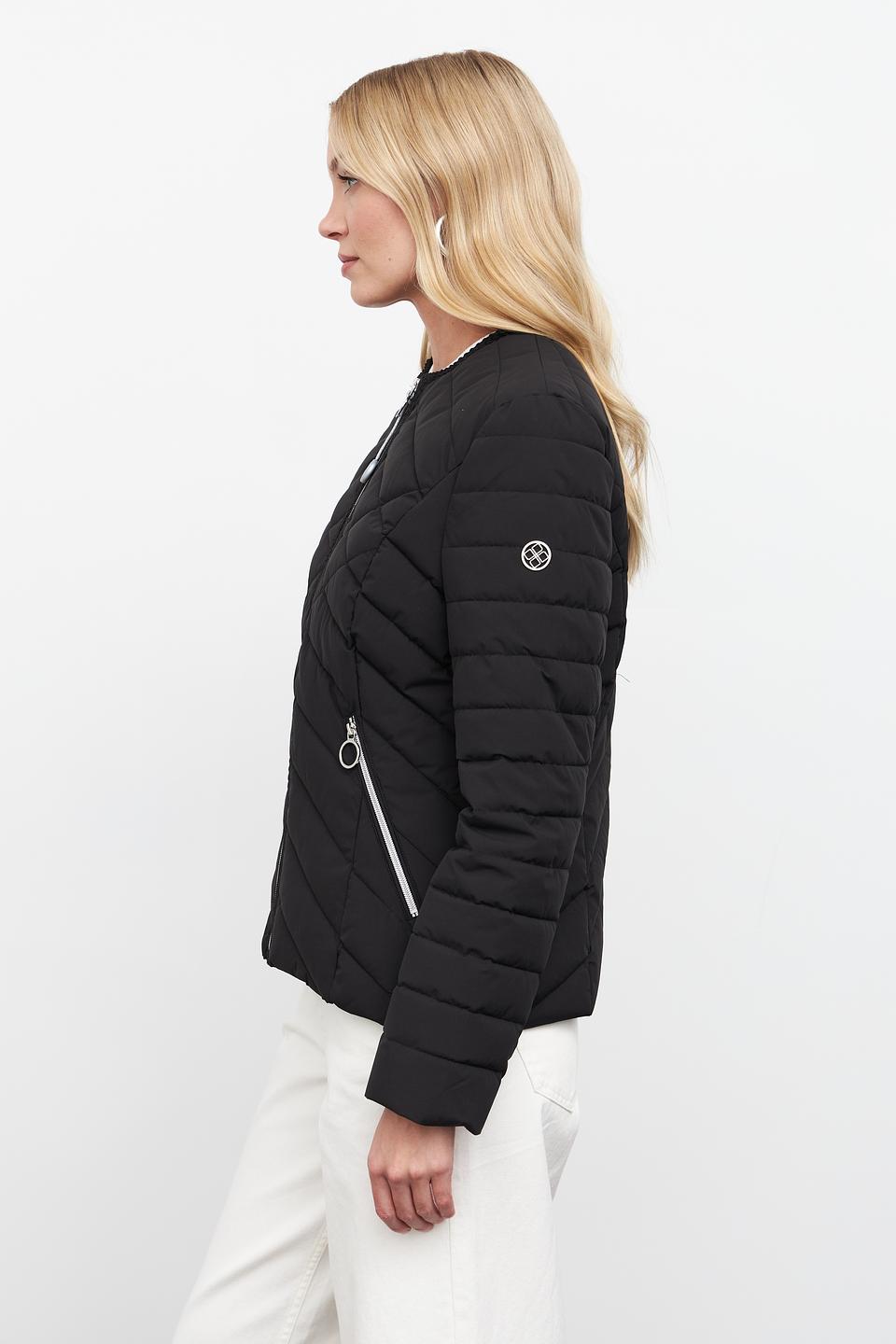 Куртка District стеганая чёрная