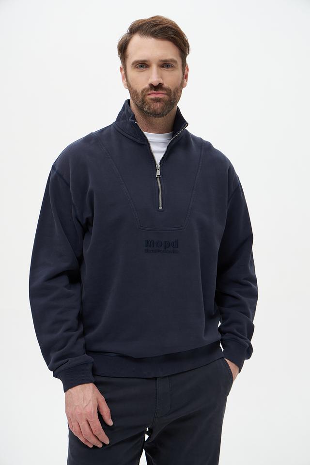 Джемпер Marc O Polo DENIM с молнией синий