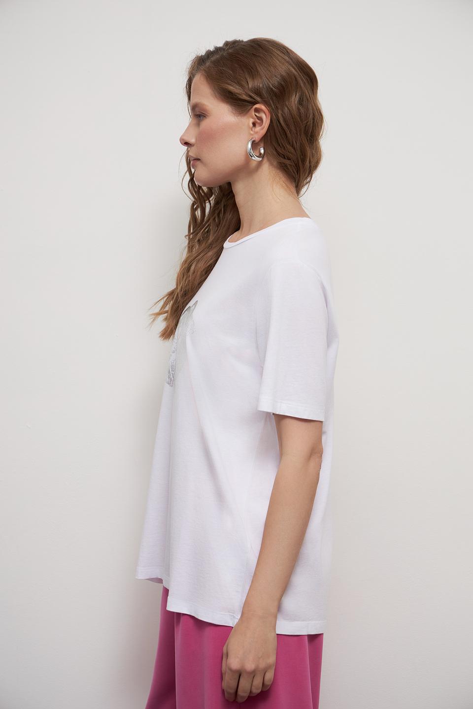 Футболка Marc Aurel с принтом губ