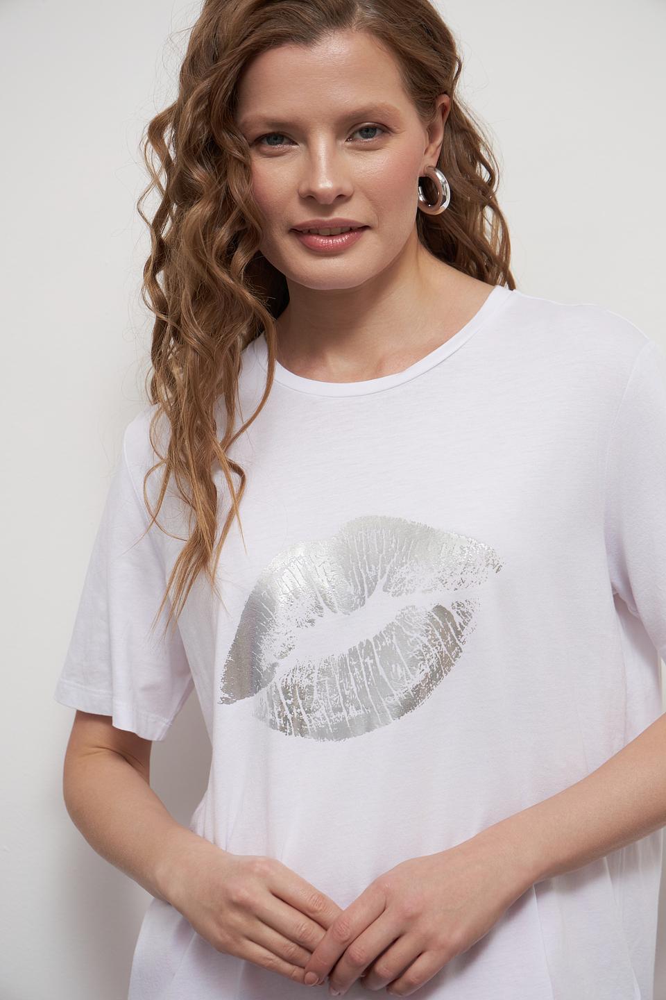 Футболка Marc Aurel с принтом губ