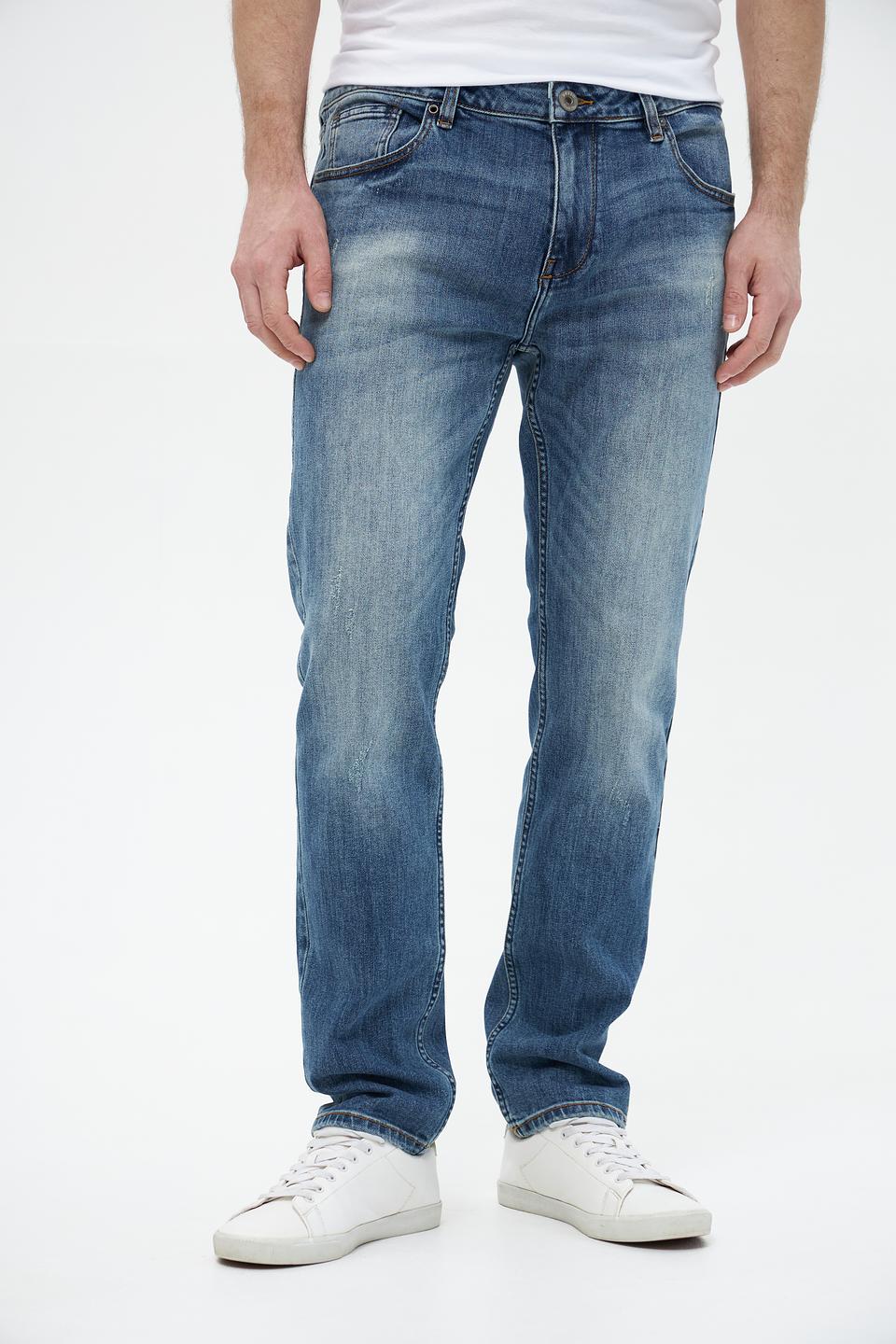 Джинсы Pezzo washed blue