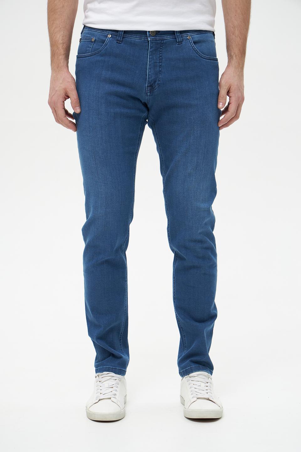 Джинсы Gardeur синие slim fit