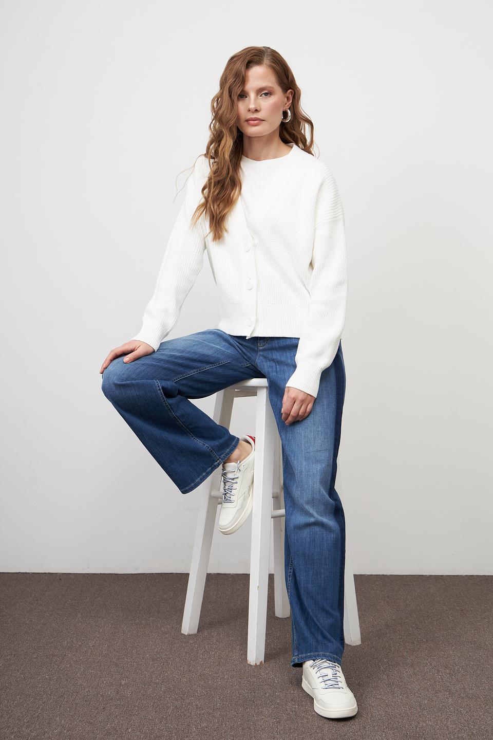 Жакет Pezzo вязаный белый