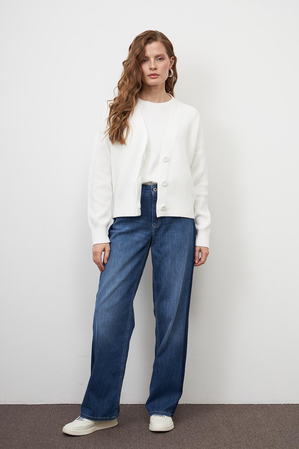 Жакет Pezzo вязаный белый