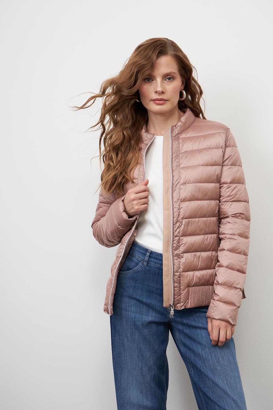 Куртка Pezzo стеганая пудровая