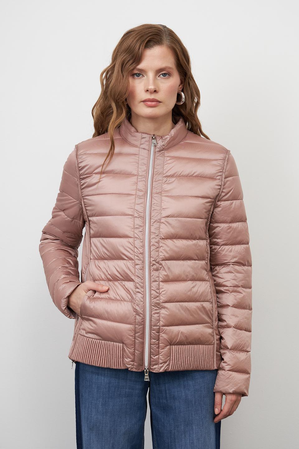 Куртка Pezzo стеганая пудровая