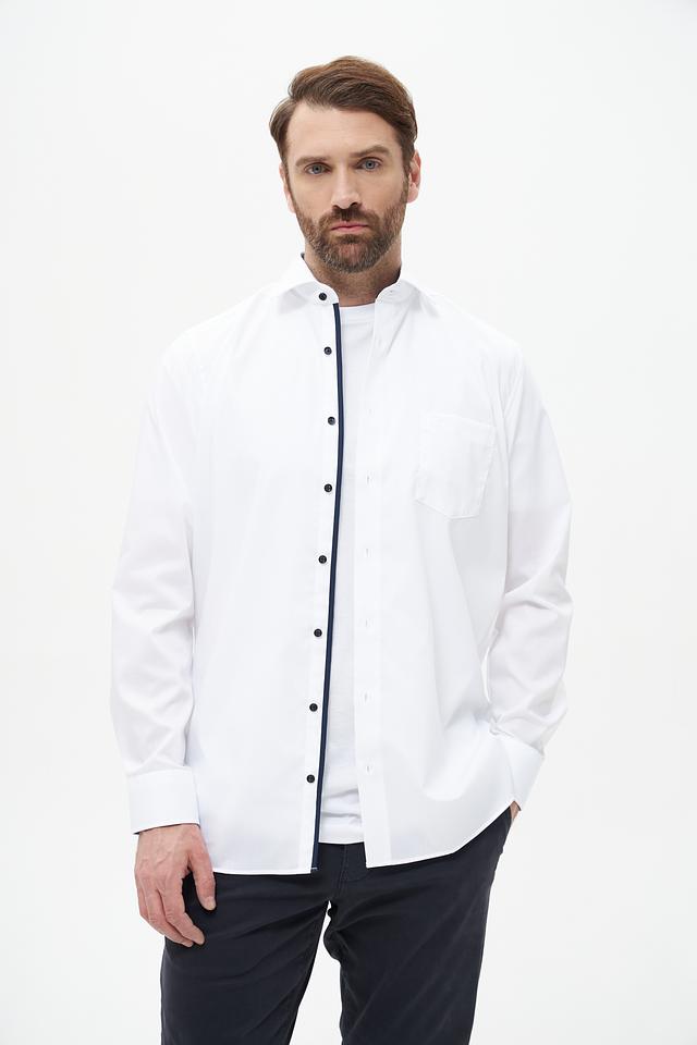 Рубашка Casa Moda с контрастной отделкой