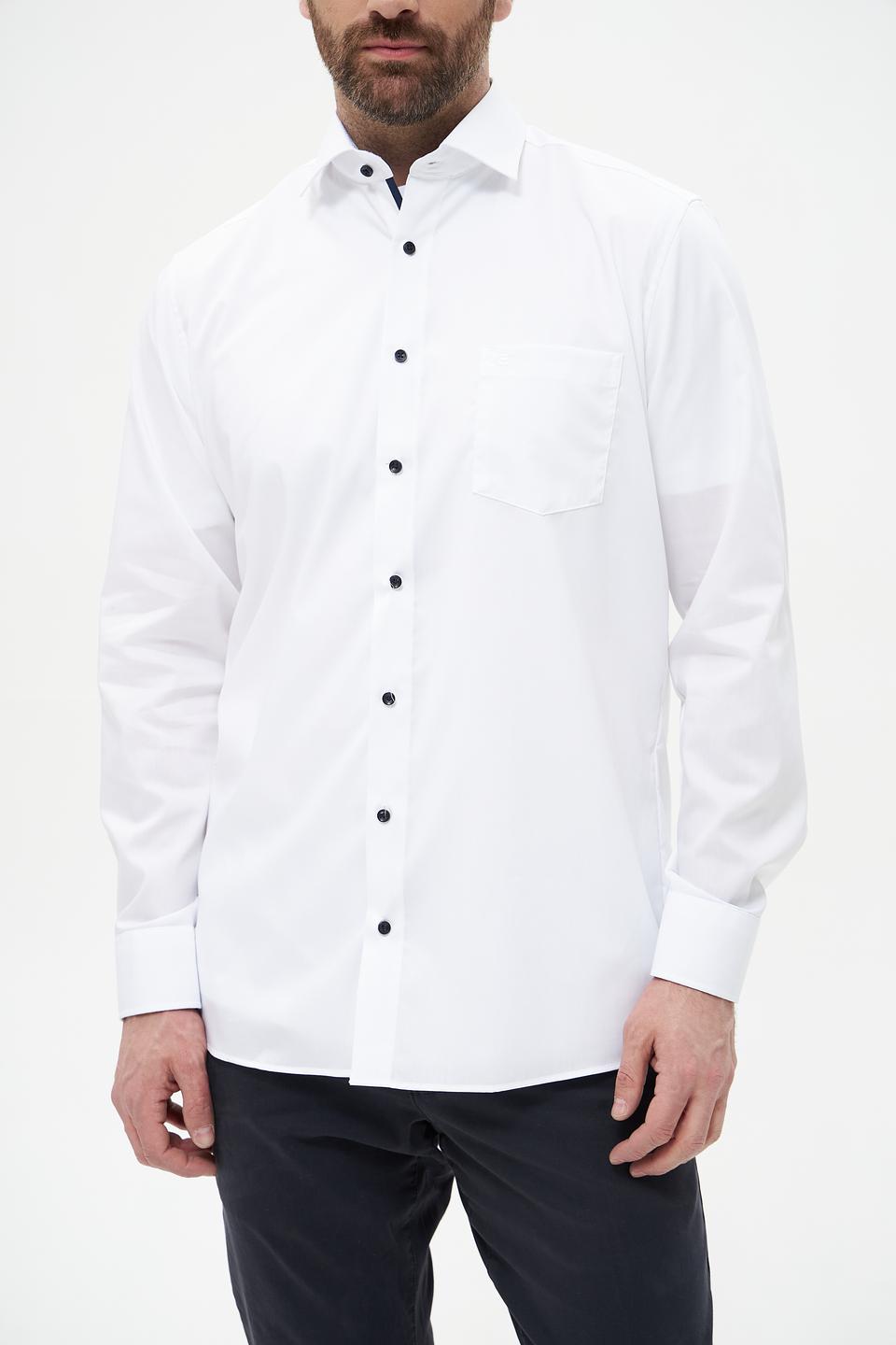 Рубашка Casa Moda с контрастной отделкой