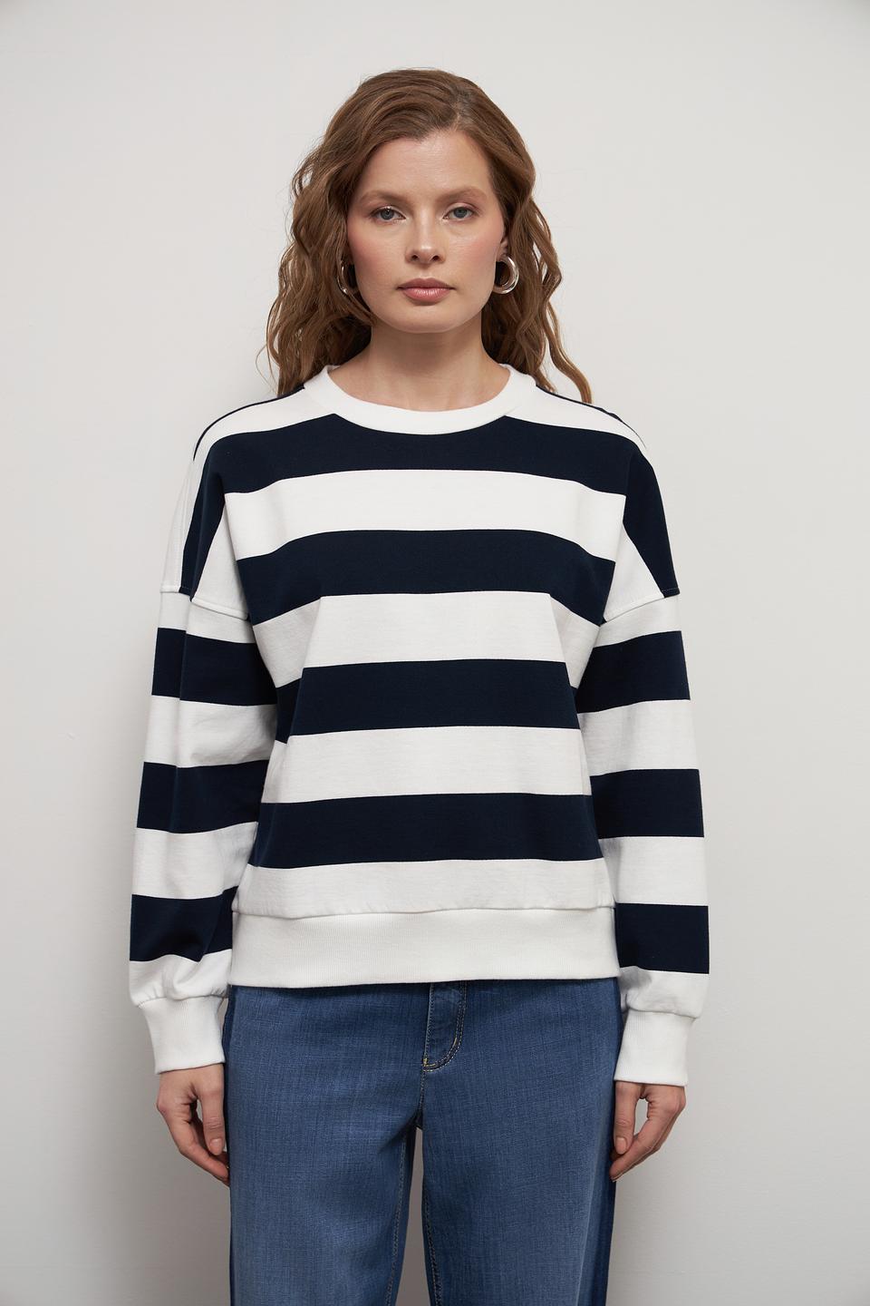 Пуловер Tom Tailor в полоску