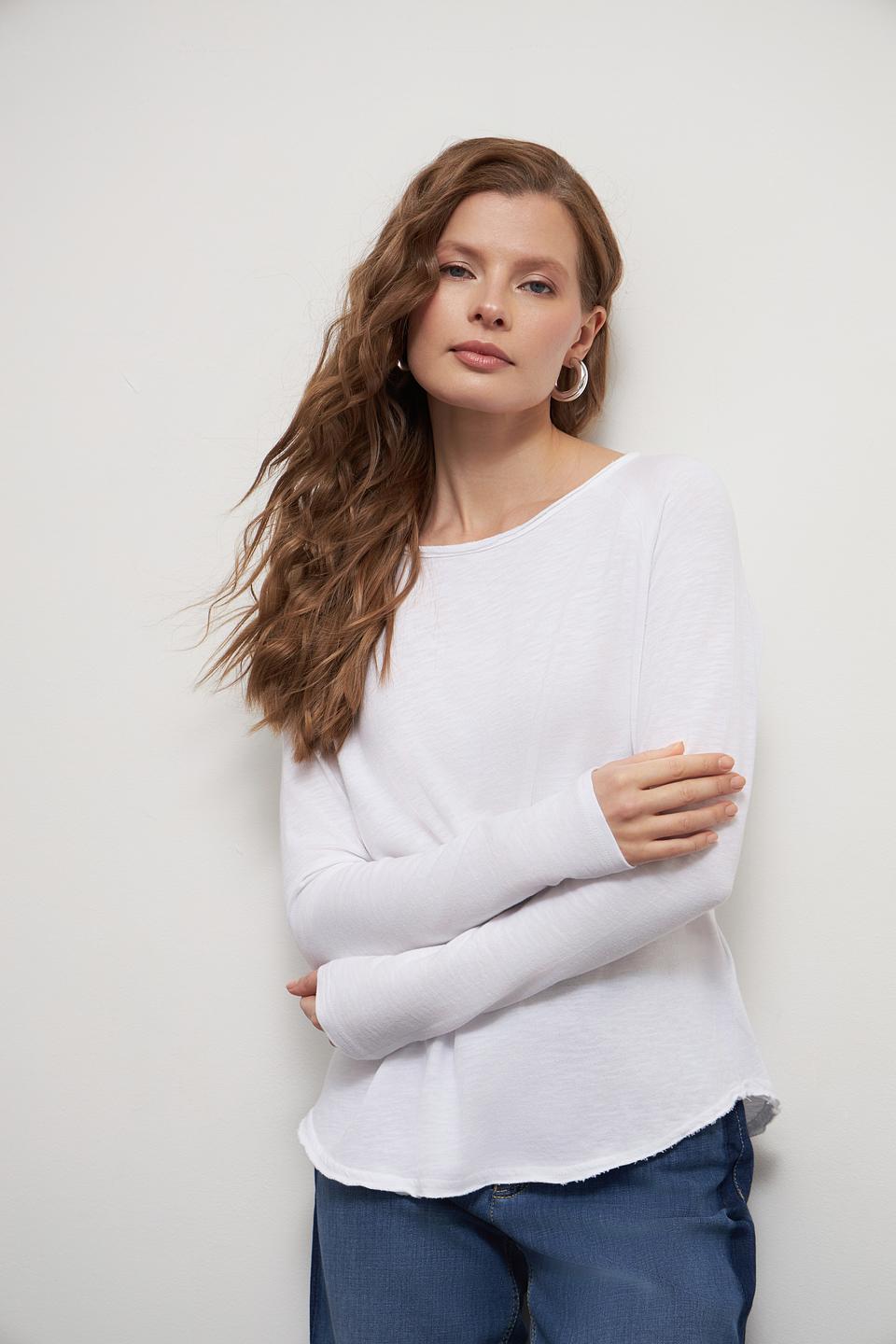 Лонгслив Rich and Royal белый