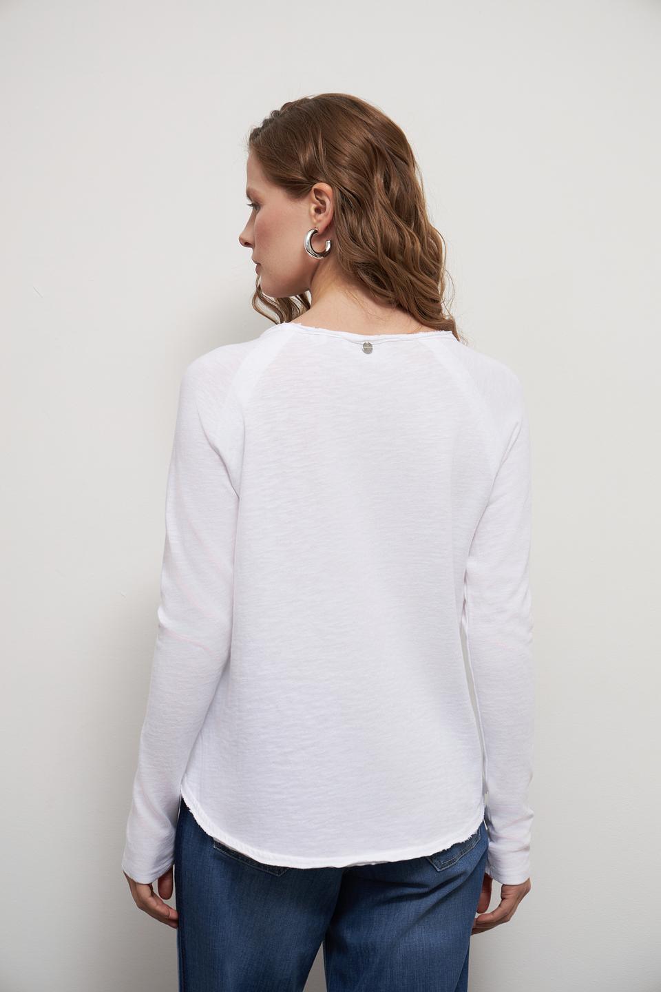 Лонгслив Rich and Royal белый