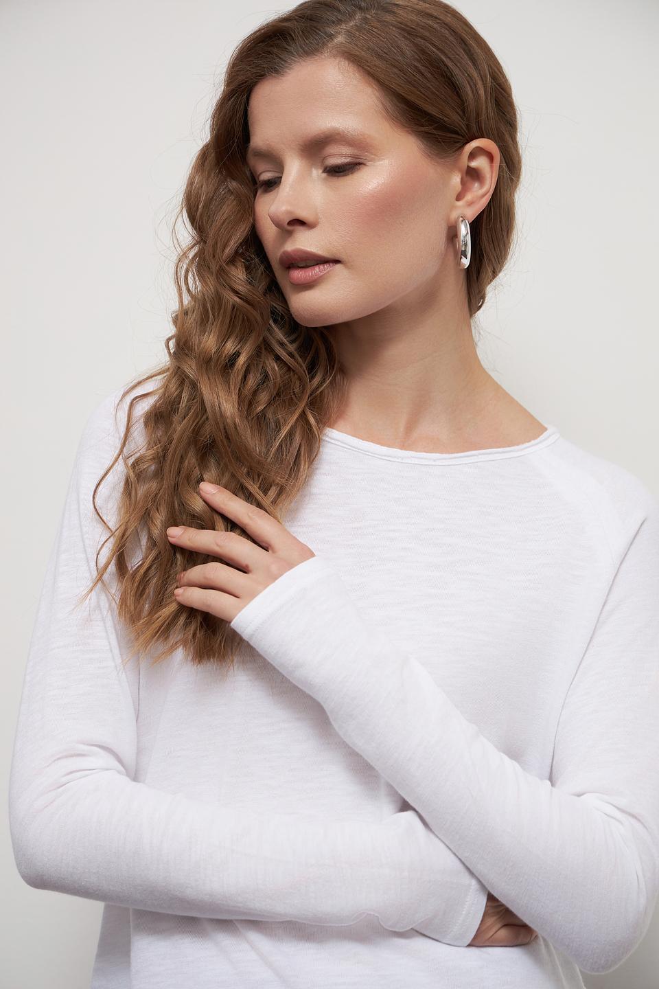 Лонгслив Rich and Royal белый