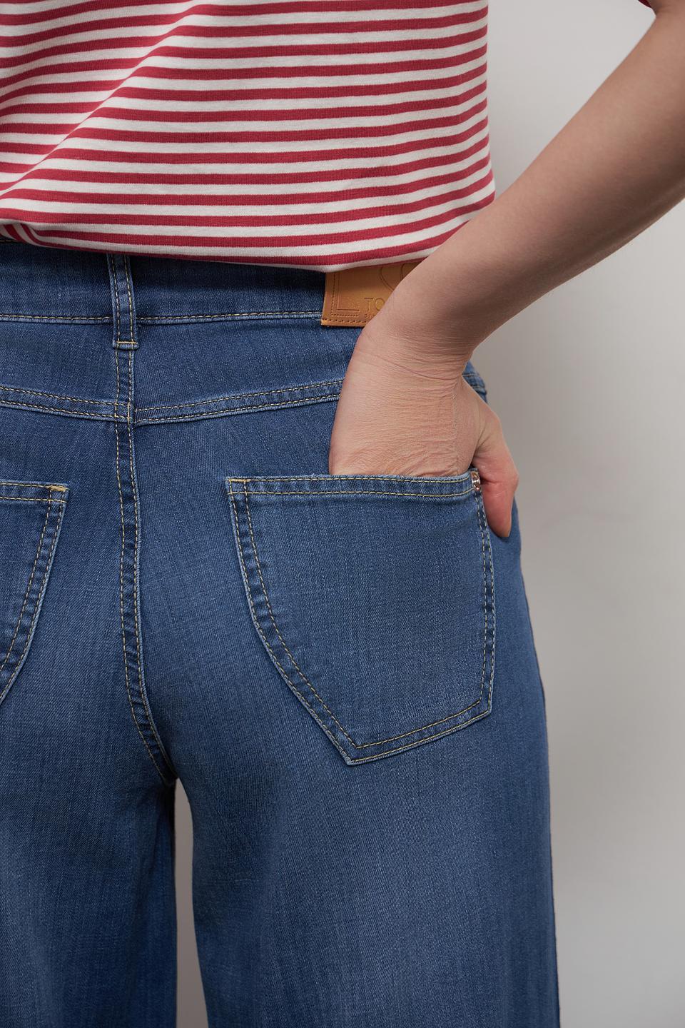 Джинсы клеш Toni collection синие