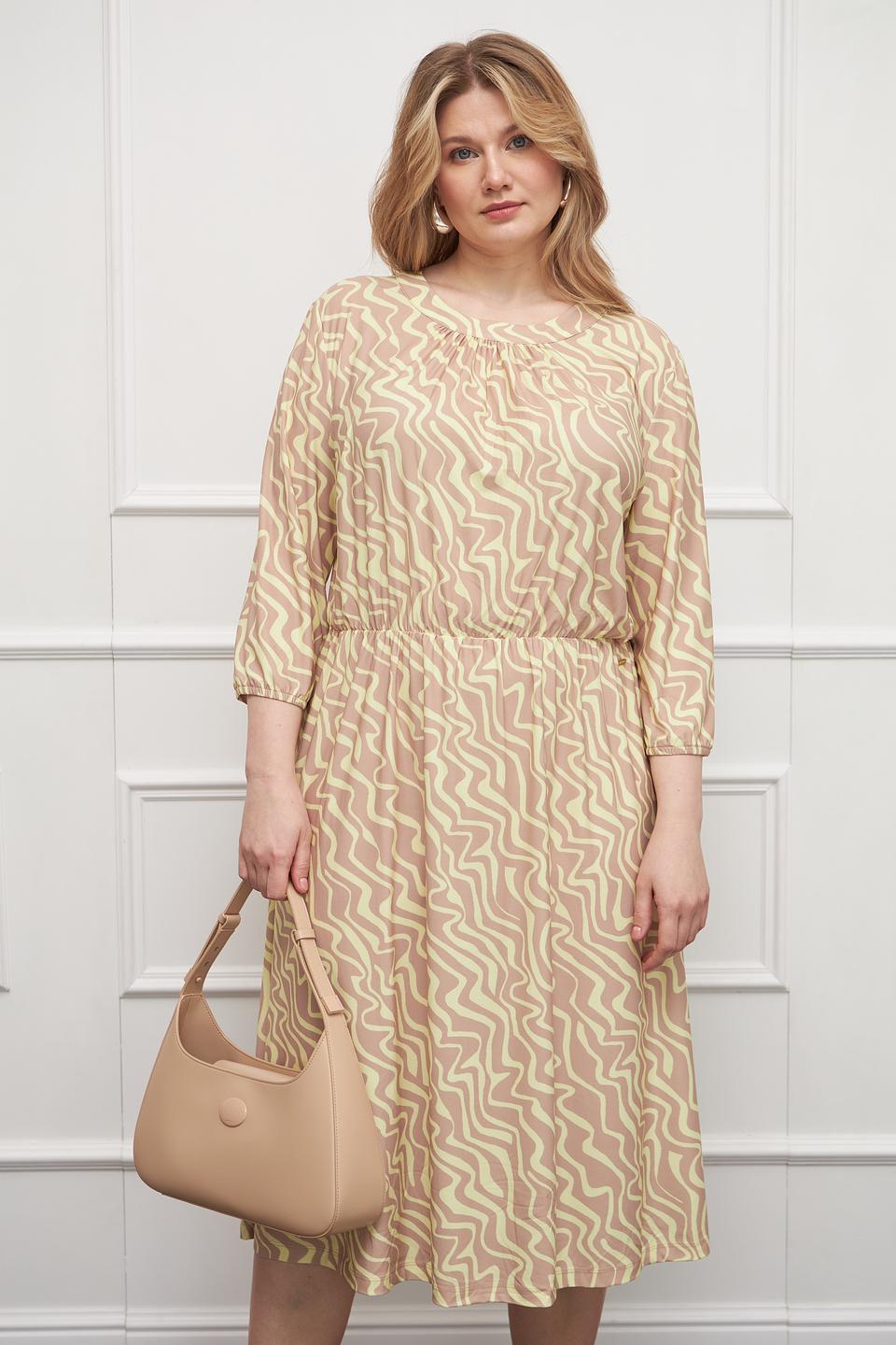 Платье Betty and Co с волнистым принтом