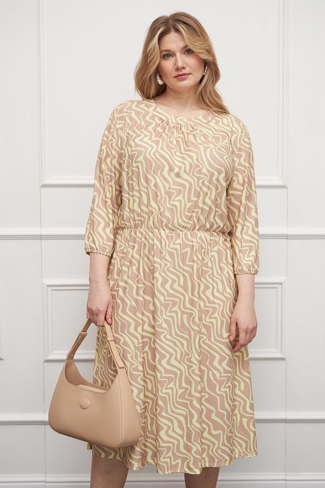 Платье Betty and Co с волнистым принтом