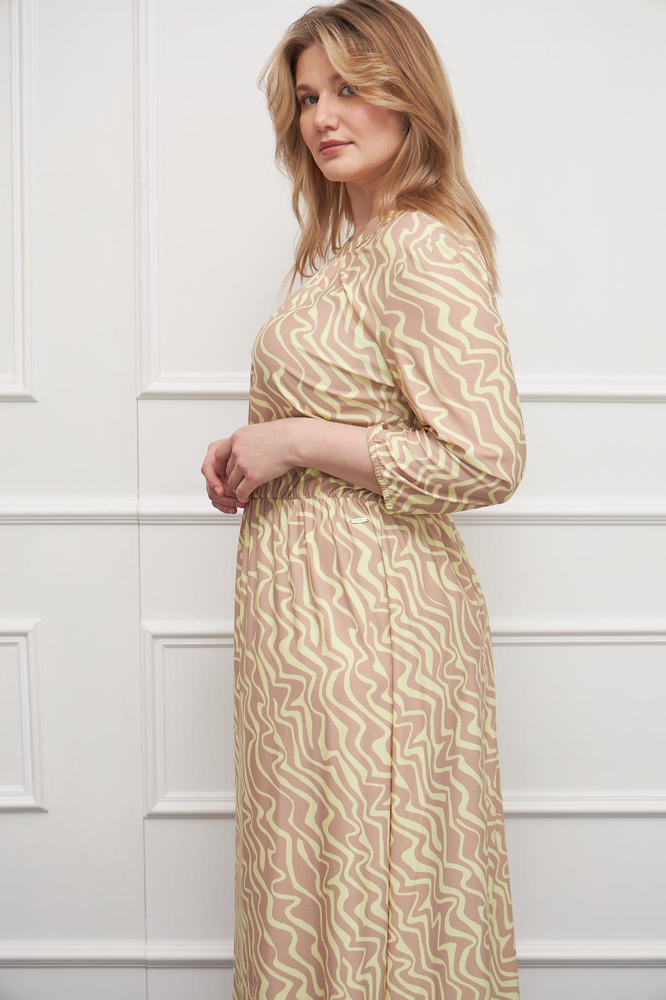 Платье Betty and Co с волнистым принтом