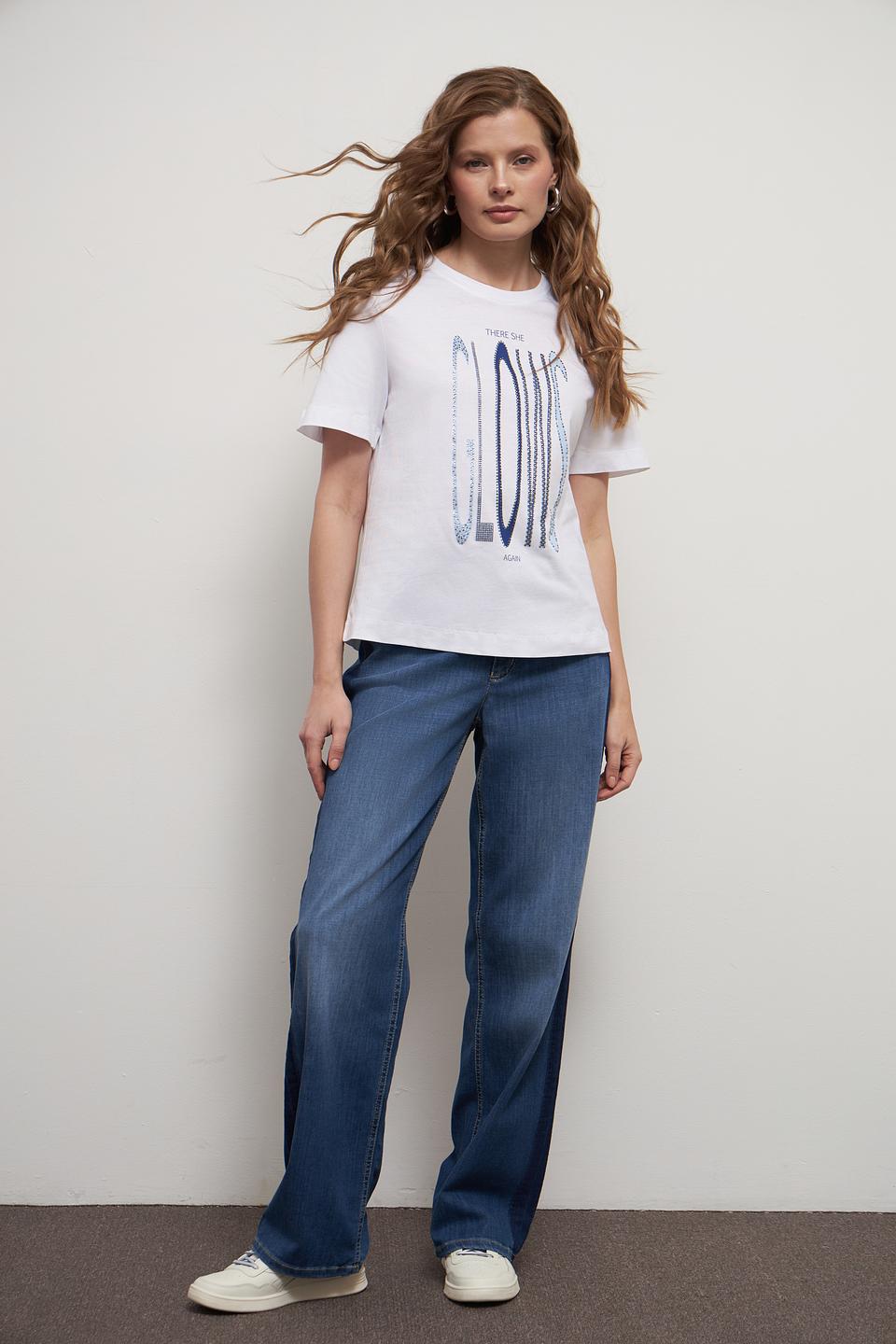 Футболка Rich and Royal с принтом